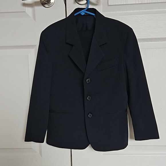 Kids Boy's 2-Piece Formal Suite Size 8 Navy Blue - Picture 2 of 16